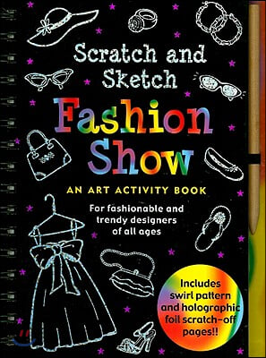 Fashion Show Scratch and Sketch