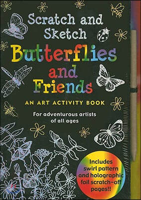 Scratch and Sketch Butterflies and Friends