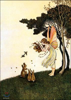 Fairy Playing Pipes to Animals Greeting Card