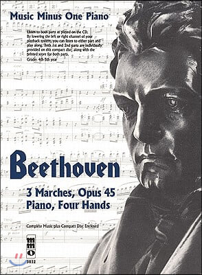 Beethoven Three Marches for Piano Duet