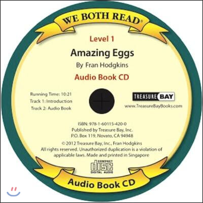 Amazing Eggs (We Both Read Audio Level 1)