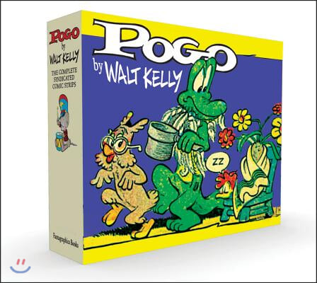 Pogo the Complete Syndicated Comic Strips Box Set: Volume 3 &amp; 4: Evidence to the Contrary and Under the Bamboozle Bush