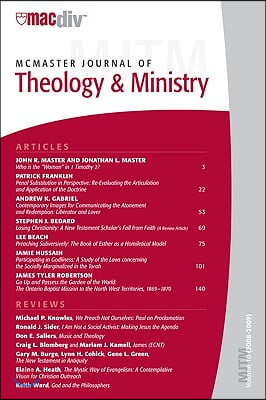 McMaster Journal of Theology and Ministry: Volume 10