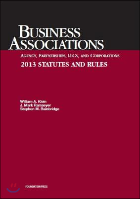 Business Associations Statutes and Rules 2013