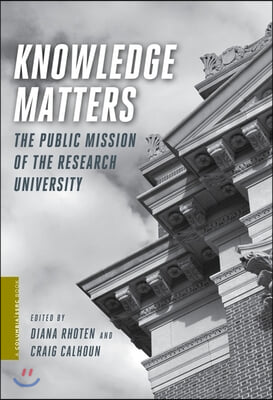 Knowledge Matters: The Public Mission of the Research University
