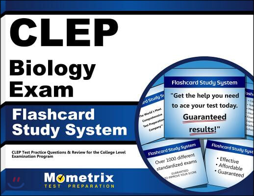 CLEP Biology Exam Flashcard Study System: CLEP Test Practice Questions &amp; Review for the College Level Examination Program (Other)