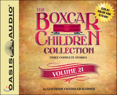 The Boxcar Children Collection Volume 21 (Library Edition): The Growling Bear Mystery, the Mystery of the Lake Monster, the Mystery at Peacock Hall