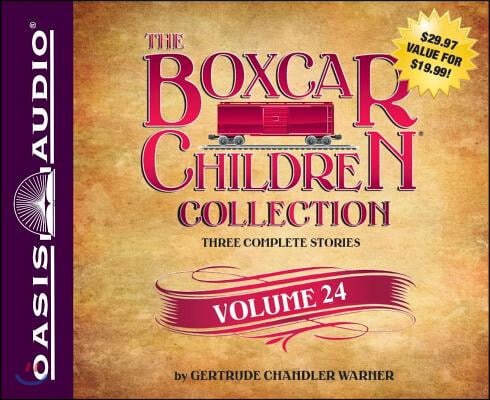 The Boxcar Children Collection Volume 24 (Library Edition): The Mystery of the Pirate's Map, the Ghost Town Mystery, the Mystery in the Mall