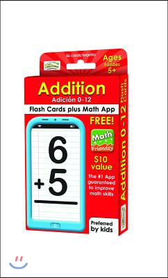 Addition 0-12 Flash Cards