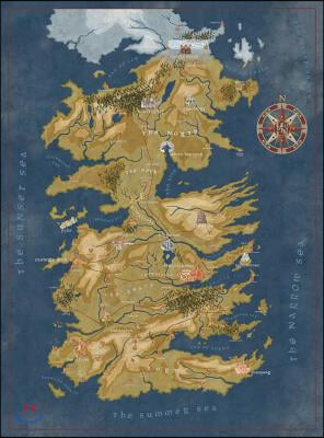 Game of Thrones Westeros Map Puzzle