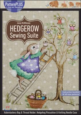 Hedgerow Sewing Suite: Haberdashery Bag & Thread Holder; Hedgehog Pincushion & Knitting Needle Case
