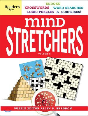 Reader&#39;s Digest Mind Stretchers Puzzle Book Vol.2, 2: Number Puzzles, Crosswords, Word Searches, Logic Puzzles &amp; Surprises