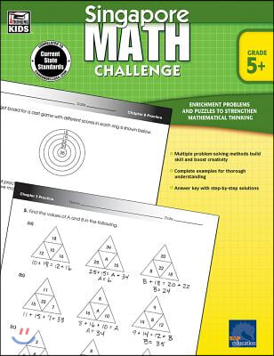 Singapore Math Challenge, Grades 5 - 8