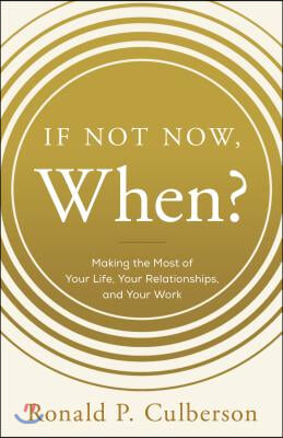 If Not Now, When?: Making the Most of Your Life, Your Relationships and Your Work