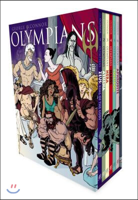 Olympians Boxed Set Books 1-6: Zeus, Athena, Hera, Hades, Poseidon &amp; Aphrodite