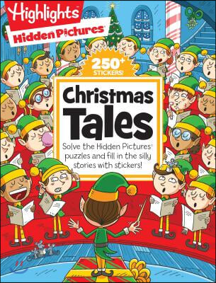Christmas Tales: Solve the Hidden Pictures(r) Puzzles and Fill in the Silly Stories with Stickers!