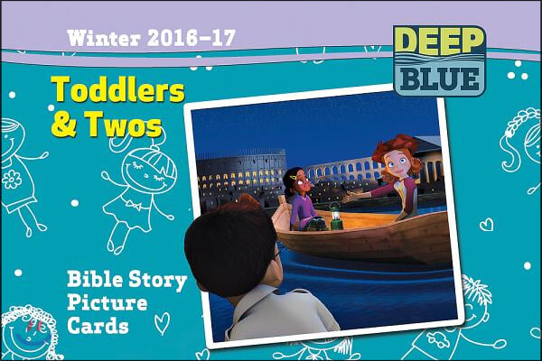 Deep Blue Toddlers & Twos Bible Story Picture Cards Winter 2016-17