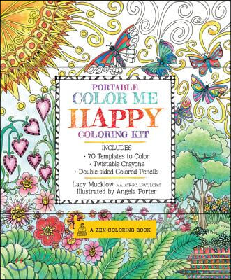 Portable Color Me Happy Coloring Kit