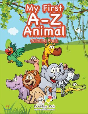 My First A-Z Animal Coloring Book