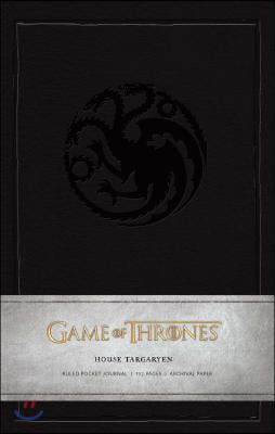 Game of Thrones: House Targaryen Ruled Pocket Journal