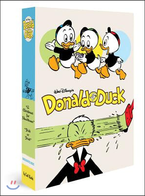 Walt Disney&#39;s Donald Duck Holiday Gift Box Set: A Christmas for Shacktown &amp; Trick or Treat: Vols. 11 &amp; 13