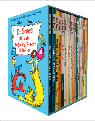 Dr. Seuss's Ultimate Beginning Reader Boxed Set Collection: Includes 16 Beginner Books and Bright & Early Books