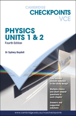 Cambridge Checkpoints VCE Physics 1&amp;2