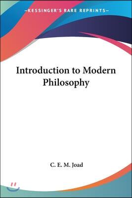 Introduction to Modern Philosophy