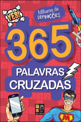 365 Palavras Cruzadas - Rosa Escuro