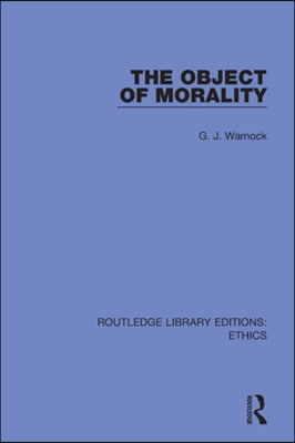 Object of Morality