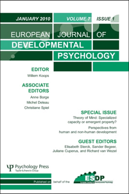 Theory of Mind: Specialized Capacity or Emergent Property? Perspectives from Non-human and Human Development