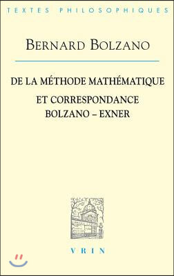 De La Methode Mathematique Et La Correspondance Avec Exner