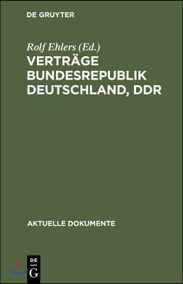 Vertr&#228;ge Bundesrepublik Deutschland, Ddr