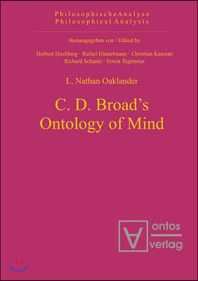 C. D. Broad&#39;s Ontology of Mind