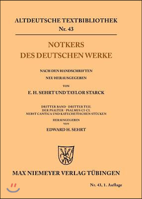 Notkers des Deutschen Werke