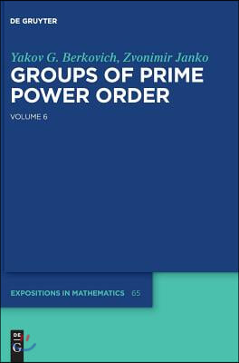 Groups of Prime Power Order. Volume 6