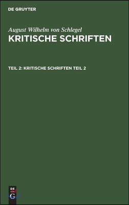 Kritische Schriften