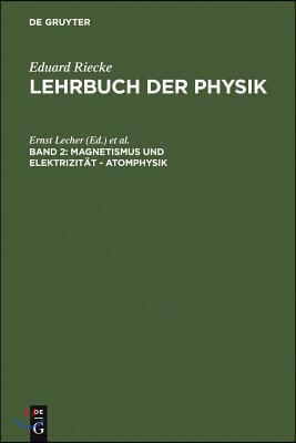 Magnetismus Und Elektrizit&#228;t - Atomphysik