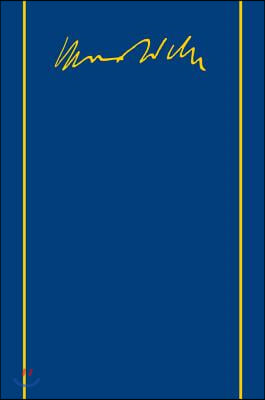 Max Weber-Gesamtausgabe: Band I/9: Asketischer Protestantismus Und Kapitalismus. Schriften Und Reden 1904-1911