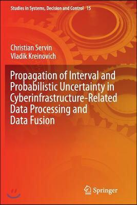 Propagation of Interval and Probabilistic Uncertainty in Cyberinfrastructure-Related Data Processing and Data Fusion