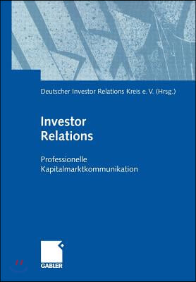 Investor Relations: Professionelle Kapitalmarktkommunikation