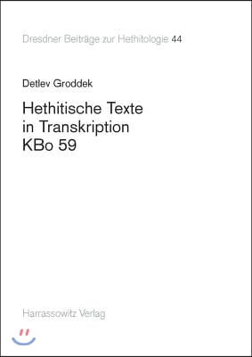 Hethitische Texte in Transkription Kbo 59