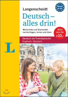 Langenscheidt Deutsch - Alles Drin! - All-in-1 German Grammar and Vocabulary