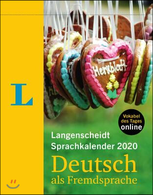 Langenscheidt Sprachkalender 2020 Deutsch - German 2020 Day-to-day Calendar