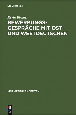 Bewerbungsgespr&#228;che mit Ost- und Westdeutschen