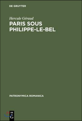 Paris sous Philippe-le-Bel