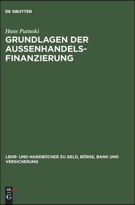 Grundlagen der Au&#223;enhandelsfinanzierung