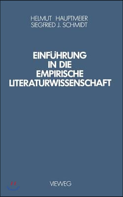 Einfuhrung in Die Empirische Literaturwissenschaft