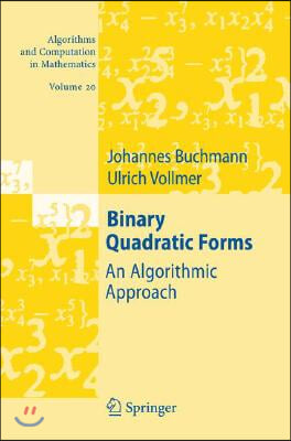 Binary Quadratic Forms: An Algorithmic Approach