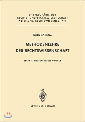 Methodenlehre Der Rechtswissenschaft